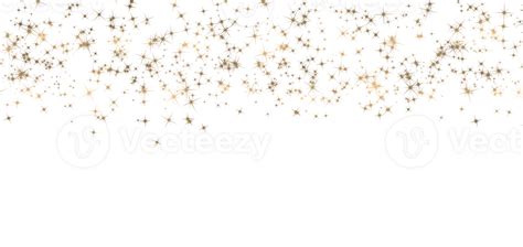 Gold Glitter Confetti On Transparent Background 27189487 Png