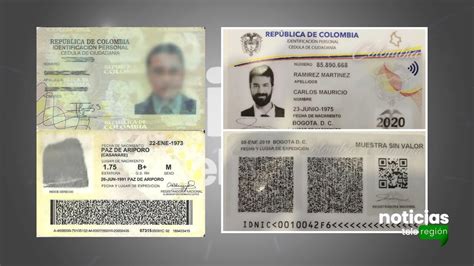 Nueva Cédula De Ciudadanía Colombiana Youtube