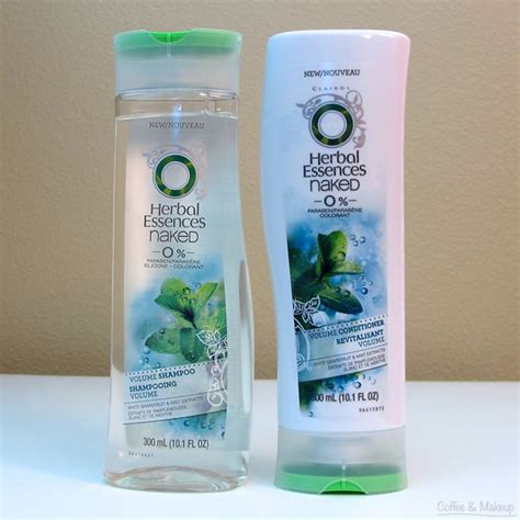Herbal Essences Naked Volume Shampoo And Conditioner Review Coffee Makeup