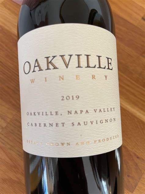 2019 Oakville Winery Cabernet Sauvignon Usa California Napa Valley Oakville Cellartracker