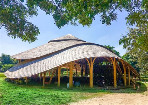 Bamboo Sports Hall With Zero Carbon Footprint Gab Report