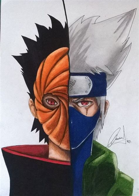 Kakashi Hatake Dibujos Arte De Naruto Arte