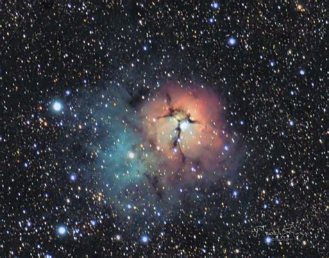 The Trifid Nebula M20 Drexel Glasgow Astrophotography