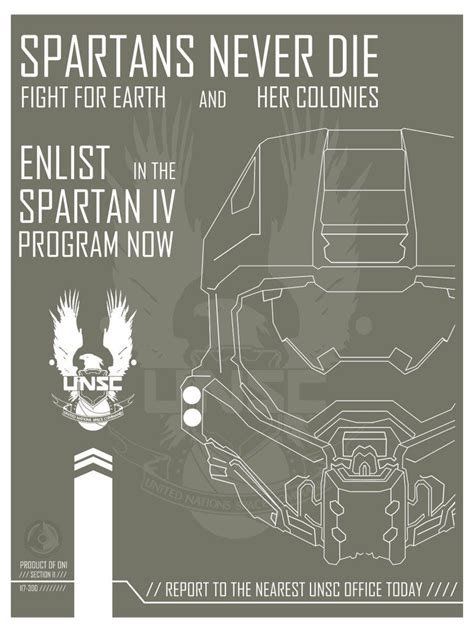 Find a translation for this quote in other languages Halo Spartan IV Recruitment poster by Open-Circle on DeviantArt | Halo spartan, Halo game, Halo