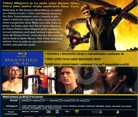 Spider Man 2 Blu Ray Mastered In 4k Filmgame