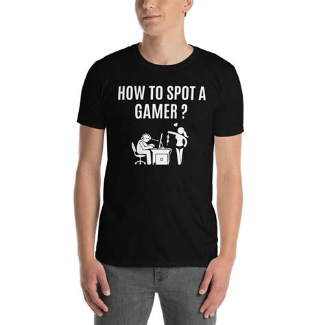 How To Spot A Gamer Funny Gaming T Shirt Video Games T Shirt Etsy