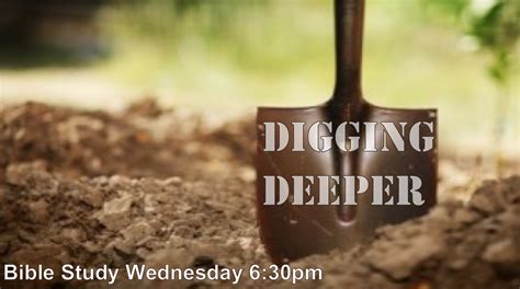 Digging Deeper Bible Study - Freedom Worship Center