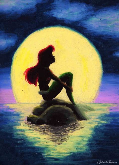 Ariel The Little Mermaid Disney Drawings Disney Paintings Disney Art