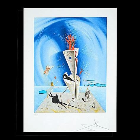 Salvador Dali Lithograph Signed And Numbered Dec 07 2014 Michaan