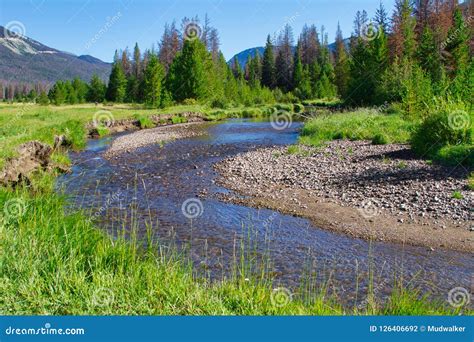 Near The Headwaters Of The Colorado Stock Photo Image Of Destination