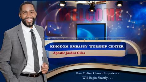 Live With Special Guest Scott Holtz By Kingdom Embassy Worship Center
