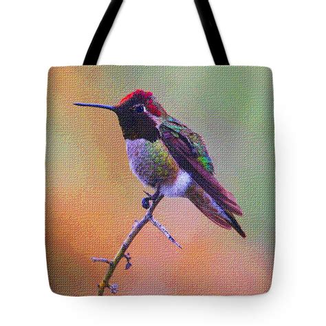 Hummingbird Tote Bag By Tom Janca The Tote Bag Is Machine Washable