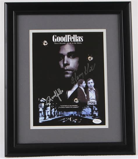 Henry Hill Signed Goodfellas 14x17 Custom Framed Photo Display