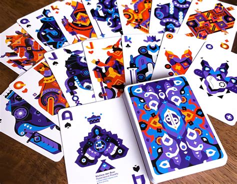 Unique Playing Cards Deck Of Cards Hyperspace Royalty Etsy