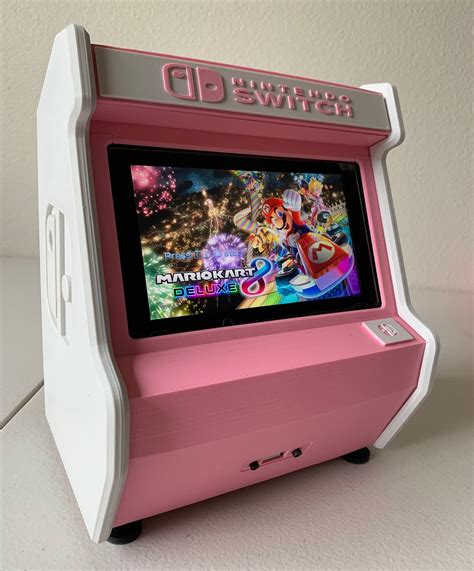 3d Printed Arcade Cabinet For The Original Nintendo Switch Unfinished