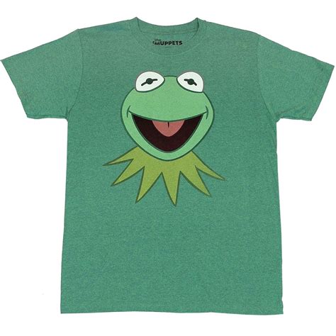 Muppets Kermit The Frog Face T Shirt