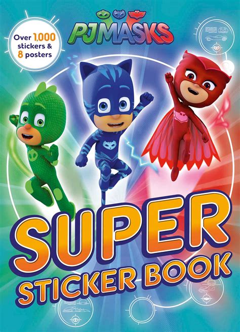 Pj Masks Super Sticker Book Book By Editors Of Studio Fun