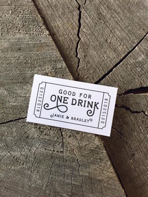 Want to learn more about your new membership, like how to redeem and process your membership? Wedding Drink Tickets - Redeem for a Drink Coupon - Party ...