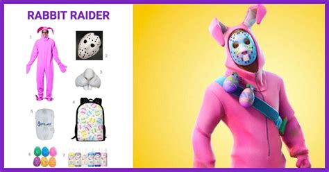 The rabbit raider was recently released. Dress Like Rabbit Raider from Fortnite Costume | Halloween ...