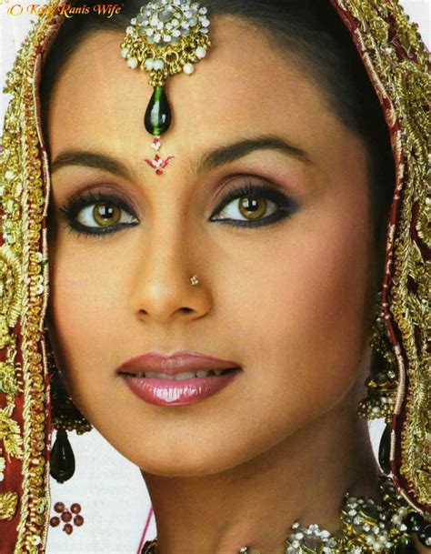 Rani Mukerji Is Probably My Favorite Bollywood Actress But That Could Be Because I Have Seen
