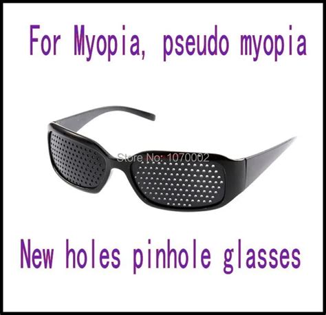 pinhole glasses glasses holes strabismus amblyopia myopia astigmatism relieve eye fatigue
