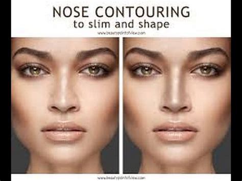 I have a complex about looking different when i the makeup comes off, so i. How to Make a BIG Nose look Small | Nose Contouring | Nose contouring, Nose makeup, Contour makeup