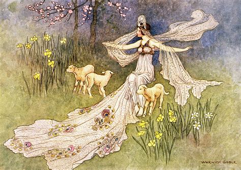 1910s Illustration Fairy Tale The Fairy Painting By Vintage Images Pixels