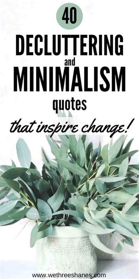 40 Decluttering & Minimalism Quotes That Inspire Change ...
