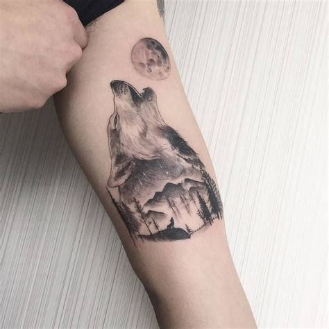 Wolf Tattoo By Octobersky Ta2 Bild Tattoos Neue Tattoos Music