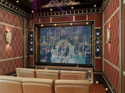 Home Cinema Furniture Exclusive Interior Design For Entertainment