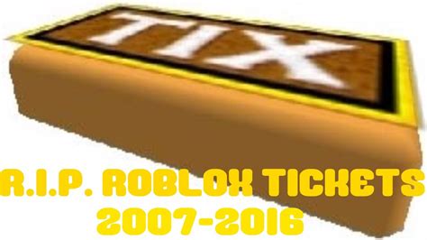 Tix.is er nýr miðasöluvefur sem selur miða á lifandi viðburði. ROBLOX DELETING TIX? - YouTube