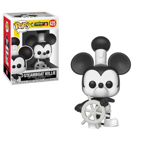 Funko Pop Mickey Mouse Steamboat Willie The True Original 90 Years 425