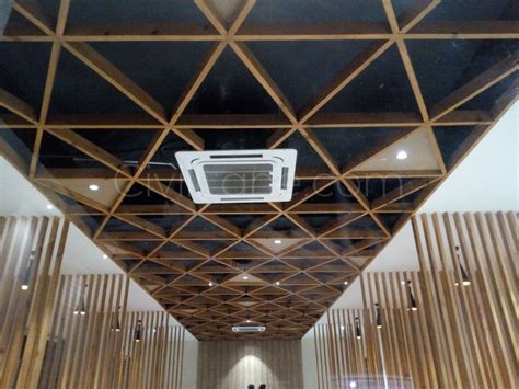 Wooden False Ceiling Design For Restaurant Ceiling Design False