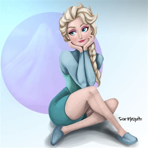 Queen Elsa Frozen By Roemesquita On Deviantart