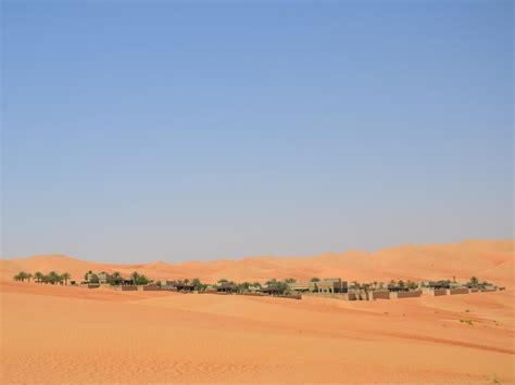 Into The Empty Quarter The Desert Oasis Outside Of Abu Dhabi Photos