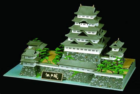 Doyusha Dx4 Japanese Edo Castle Dx 1350 Scale Plastic Model