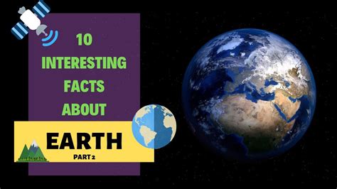 10 Interesting Facts About Earth Part 2 Youtube