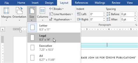 Change Layout Of One Page In Word 2016 Ftepoints