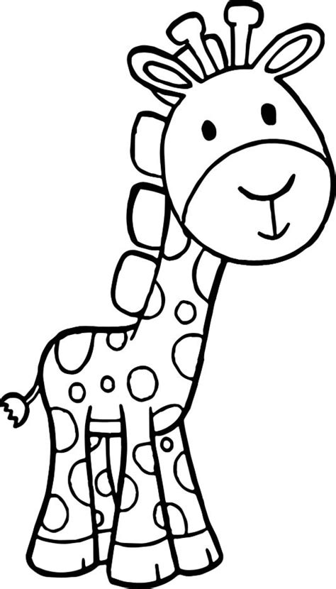 8 Giraffe Coloring Sheet Desenho Girafa Girafa Para Colorir Desenhos