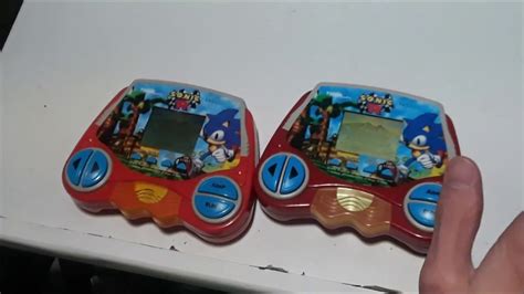 Sonic R Tiger Electronics Handheld Lcd Game Youtube