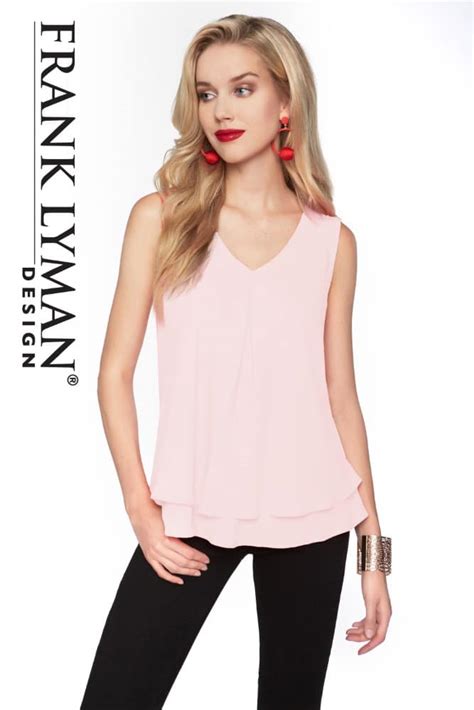 Frank Lyman Top 61175 Ptl Petal Belle Mia Boutique