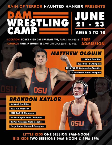 Youth Wrestling Camp Forks Forum