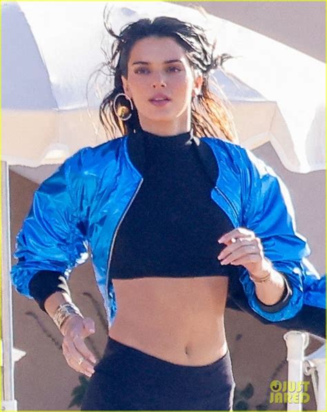 Kendall Jenner Hits The Beach For Photo Shoot In St Tropez Photo 4581616 Kendall Jenner
