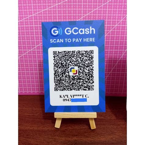 GCASH QR Code Standee Scan To Pay Standee Lazada PH