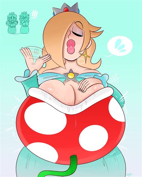 Mb Ota Piranha Plant Princess Daisy Princess Peach Rosalina Mario