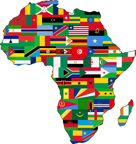 Todas As Bandeiras De Africa Ilustracao Do Vetor Bandeiras Do Mundo Images