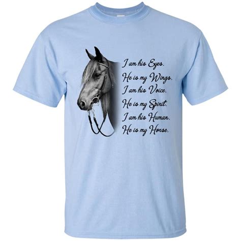 He Is My Horse T Shirts Vota Color Equestrian Shirt Equestrian