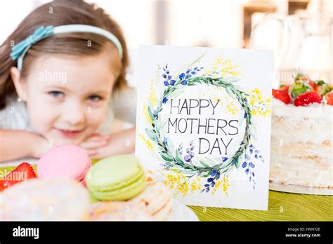 Happy Mothers Day Greeting Card Stock Photo Alamy