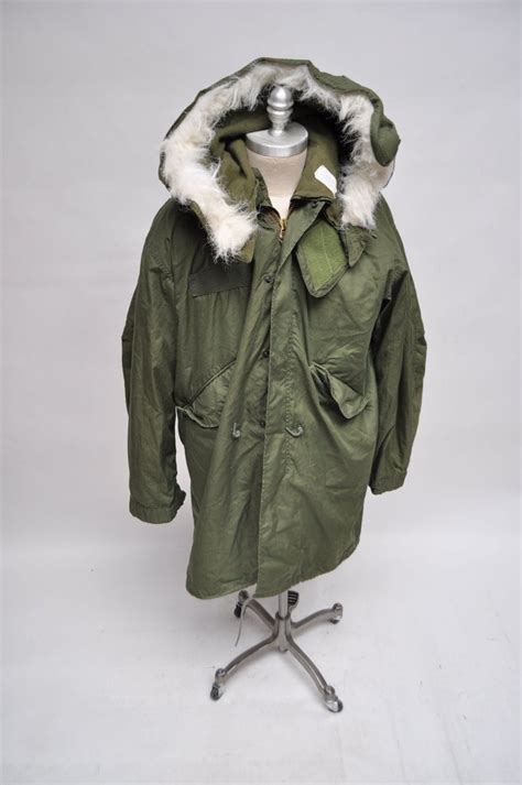 Vintage Fishtail Parka Jacket Military Parka Coat Extreme Cold
