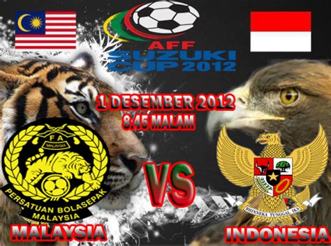 Hal itu sedikit membuat mental pemain timnas indonesia menjadi ciut. Malaysia vs Indonesia AFF Suzuki Cup 2012 | Koleksi Poster